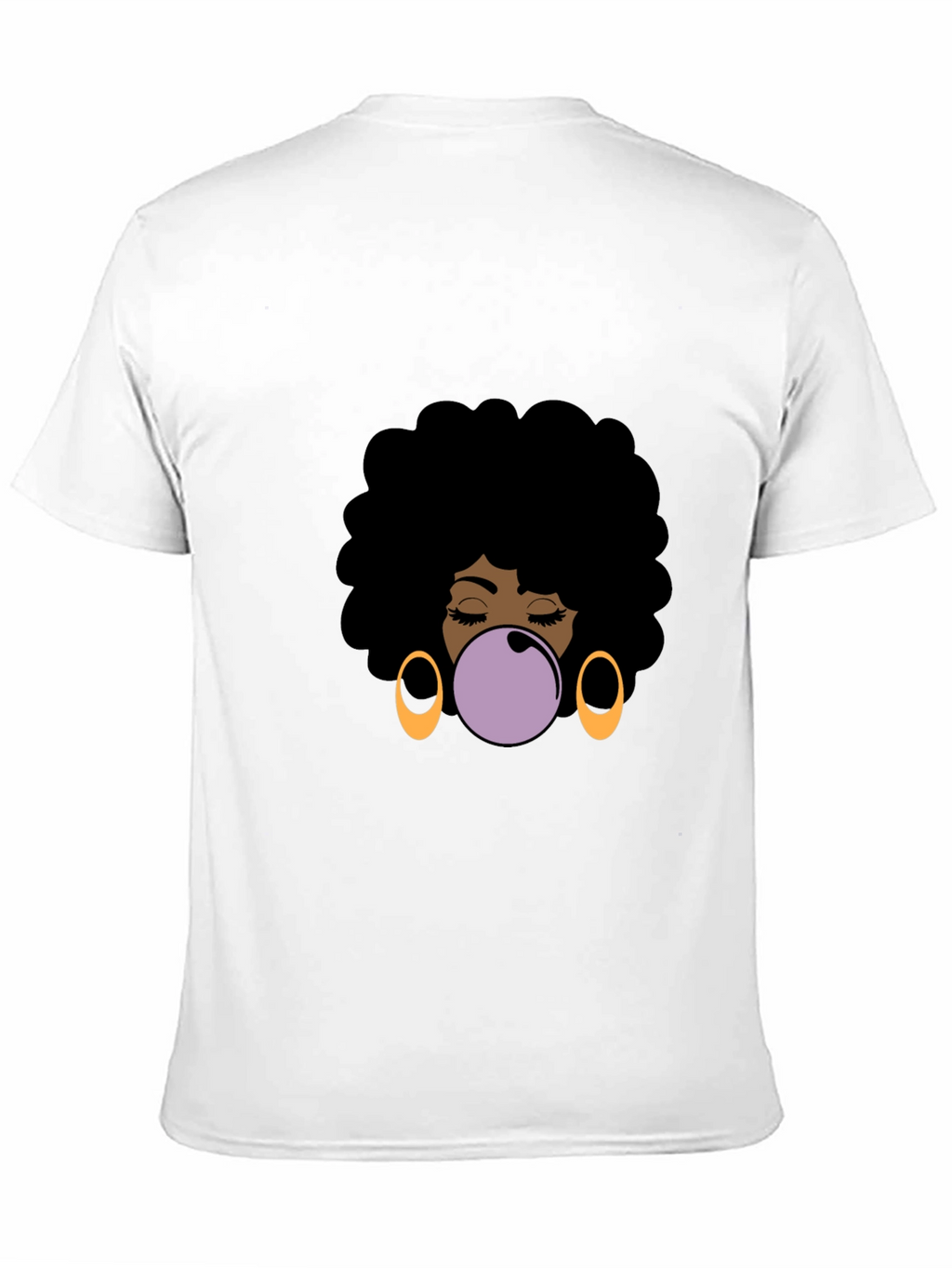 Afro Bubble Gum Pop Art T-Shirt