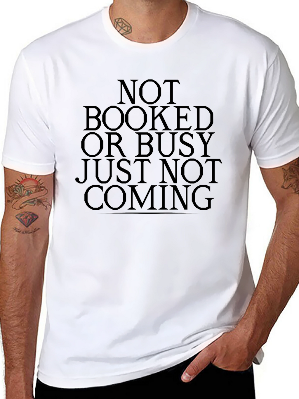 Not Booked or Busy - Graphic Tee