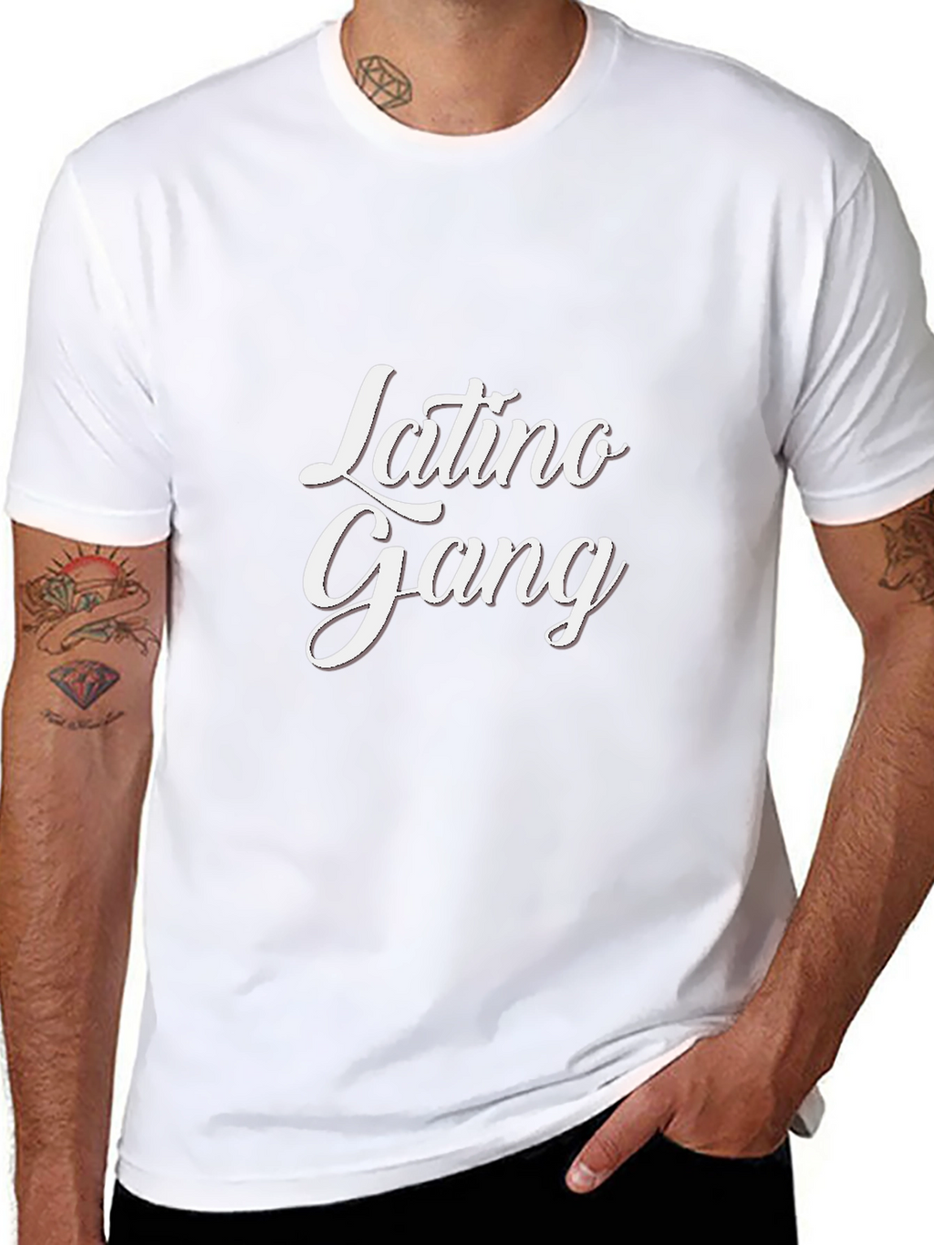 Latino Gang T-Shirt - Stylish Graphic Tee