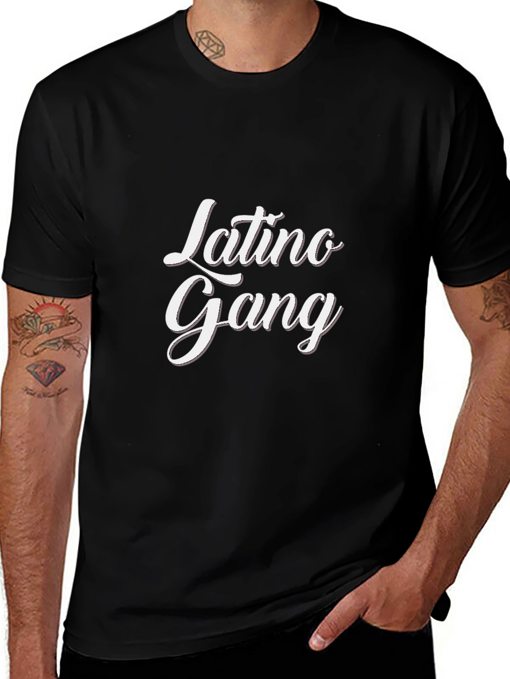 Latino Gang T-Shirt - Stylish Graphic Tee