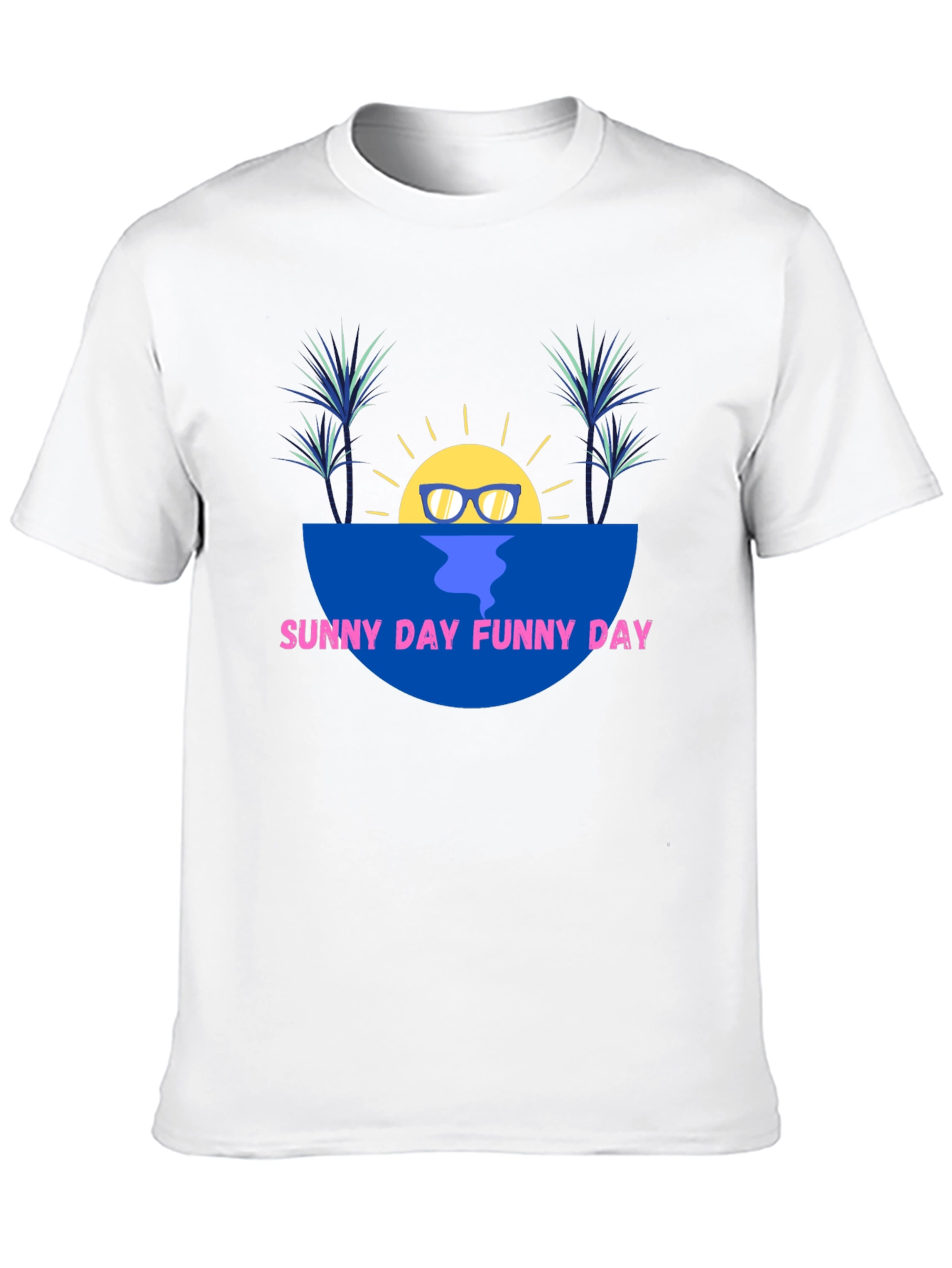 Sunny Day Funny Day Graphic T-Shirt