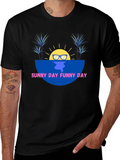 Sunny Day Funny Day Graphic T-Shirt