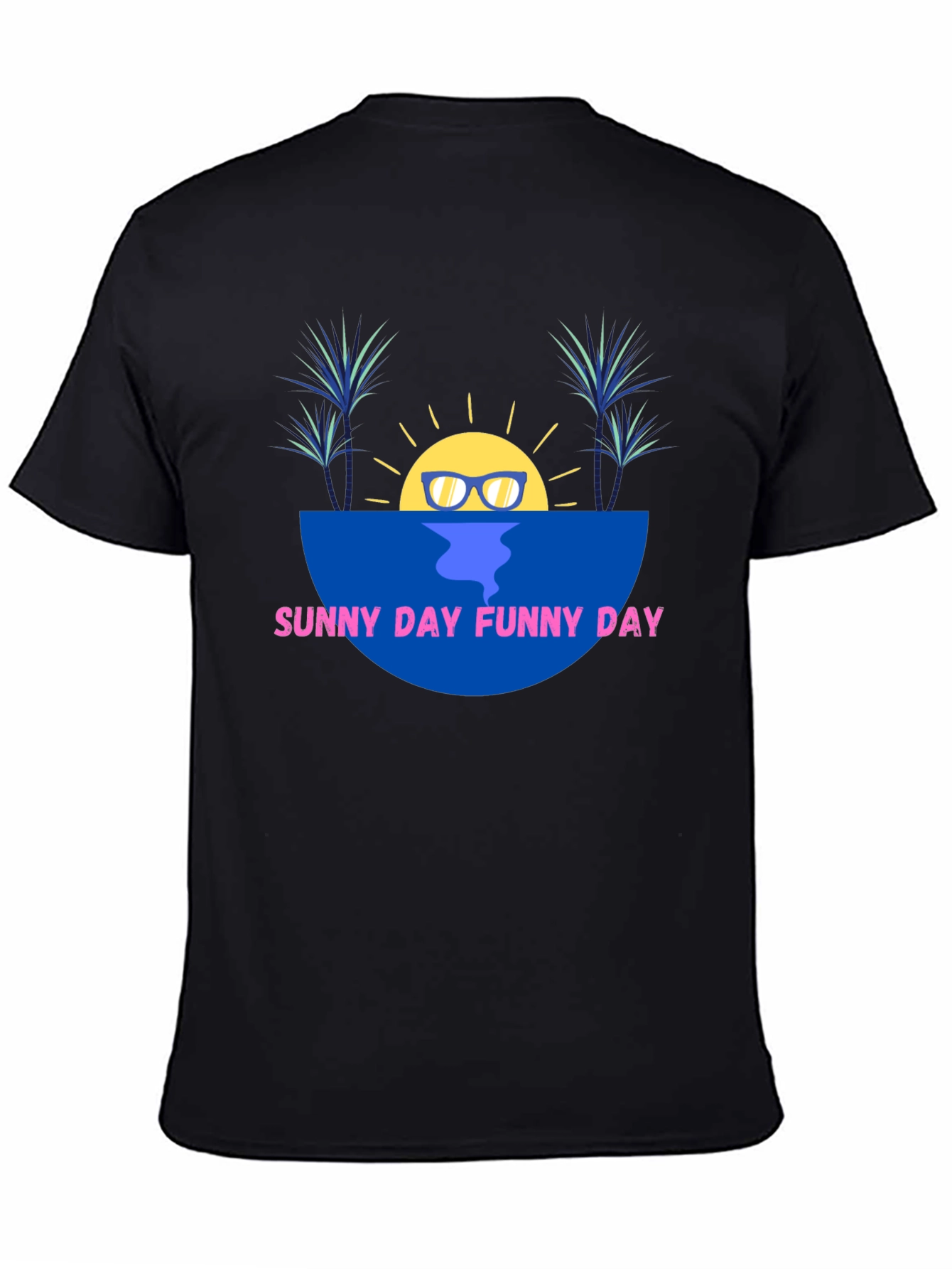 Sunny Day Funny Day Graphic T-Shirt