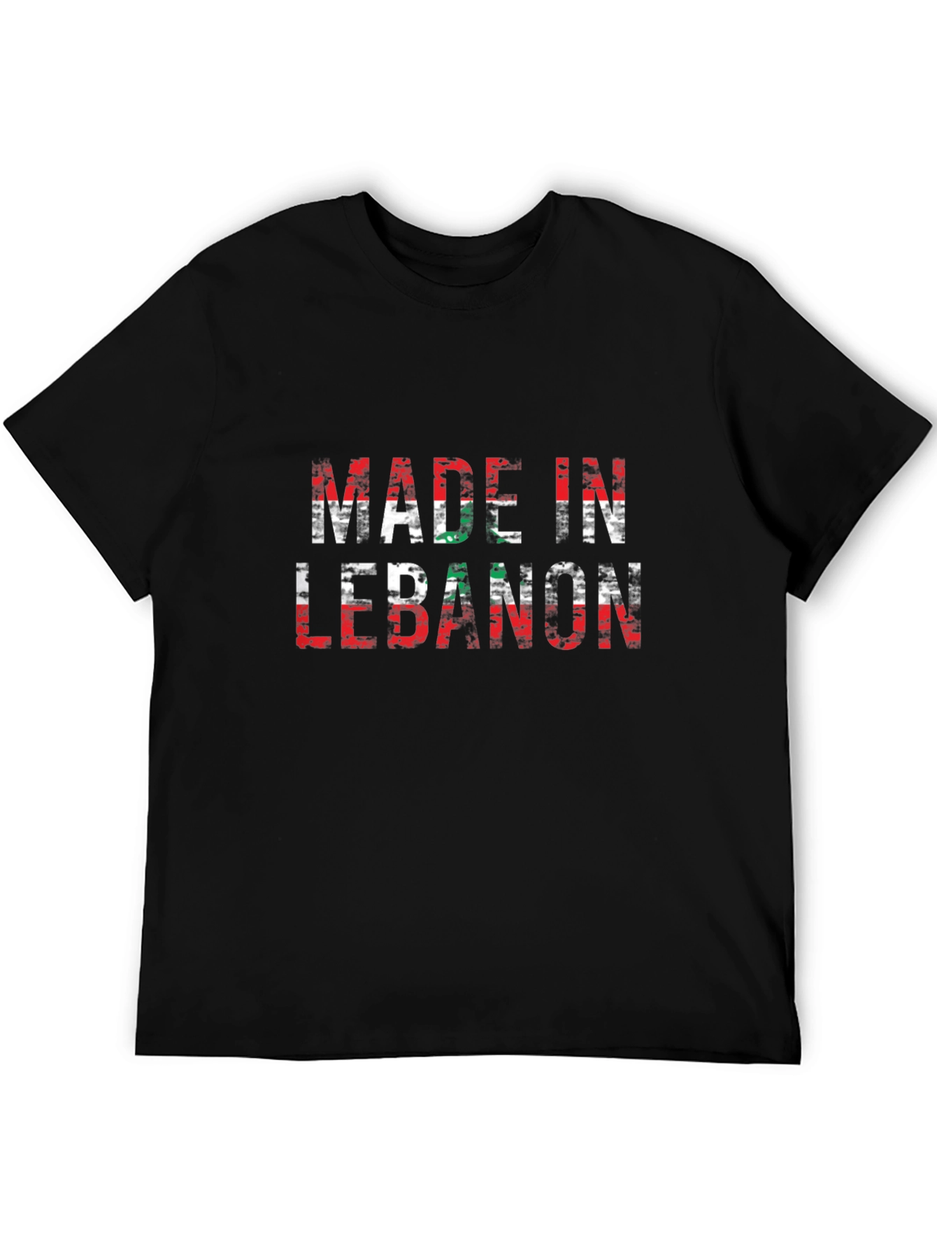 Made in Lebanon Flag T-Shirt