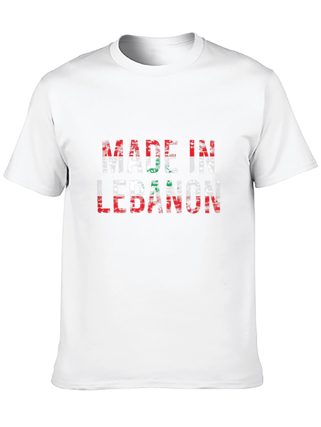 Made in Lebanon Flag T-Shirt