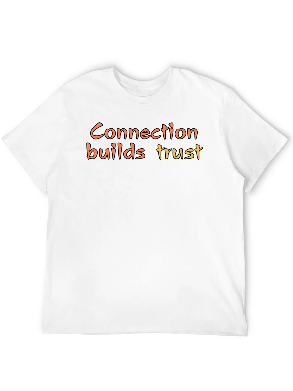 Connection Builds Trust Graphic Tee - Black