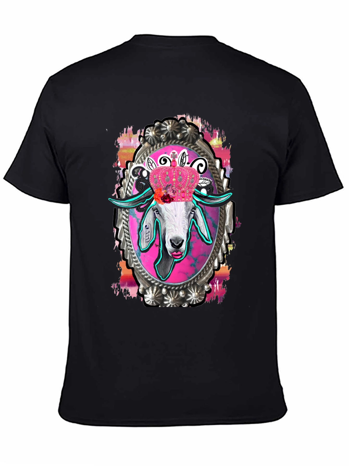 Goat Queen T-Shirt - Unique Graphic Tee