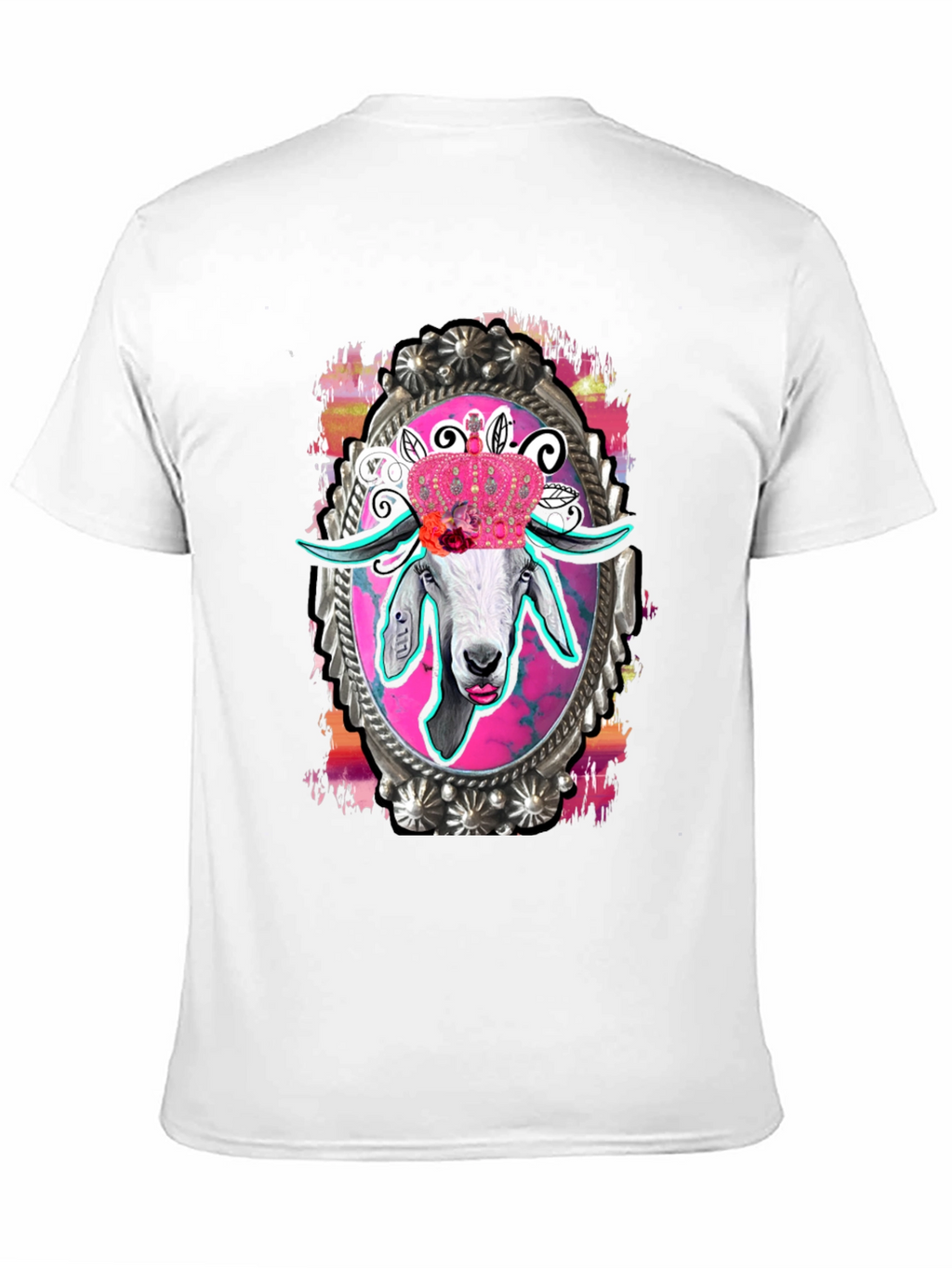 Goat Queen T-Shirt - Unique Graphic Tee
