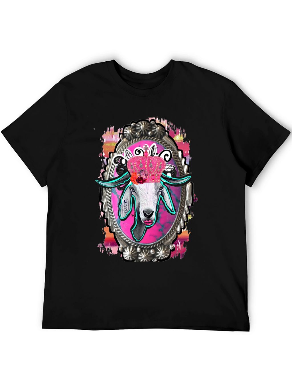 Goat Queen T-Shirt - Unique Graphic Tee