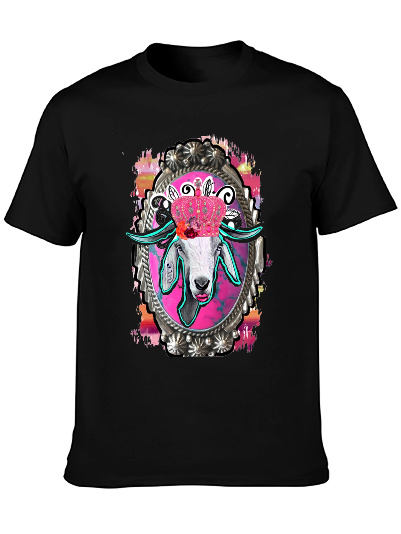 Goat Queen T-Shirt - Unique Graphic Tee