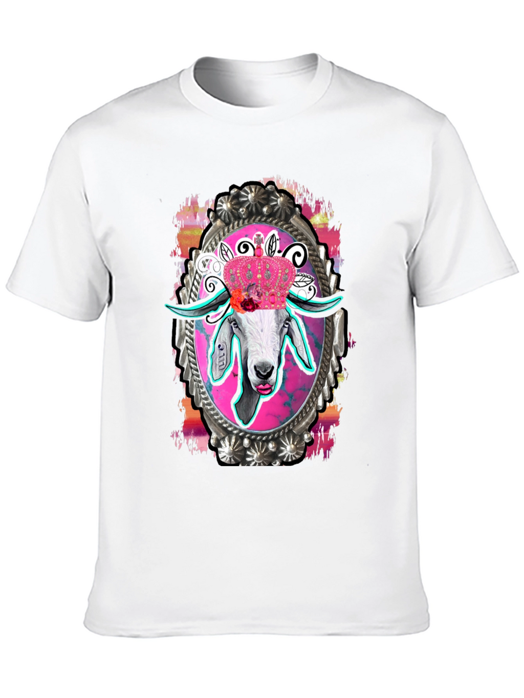 Goat Queen T-Shirt - Unique Graphic Tee