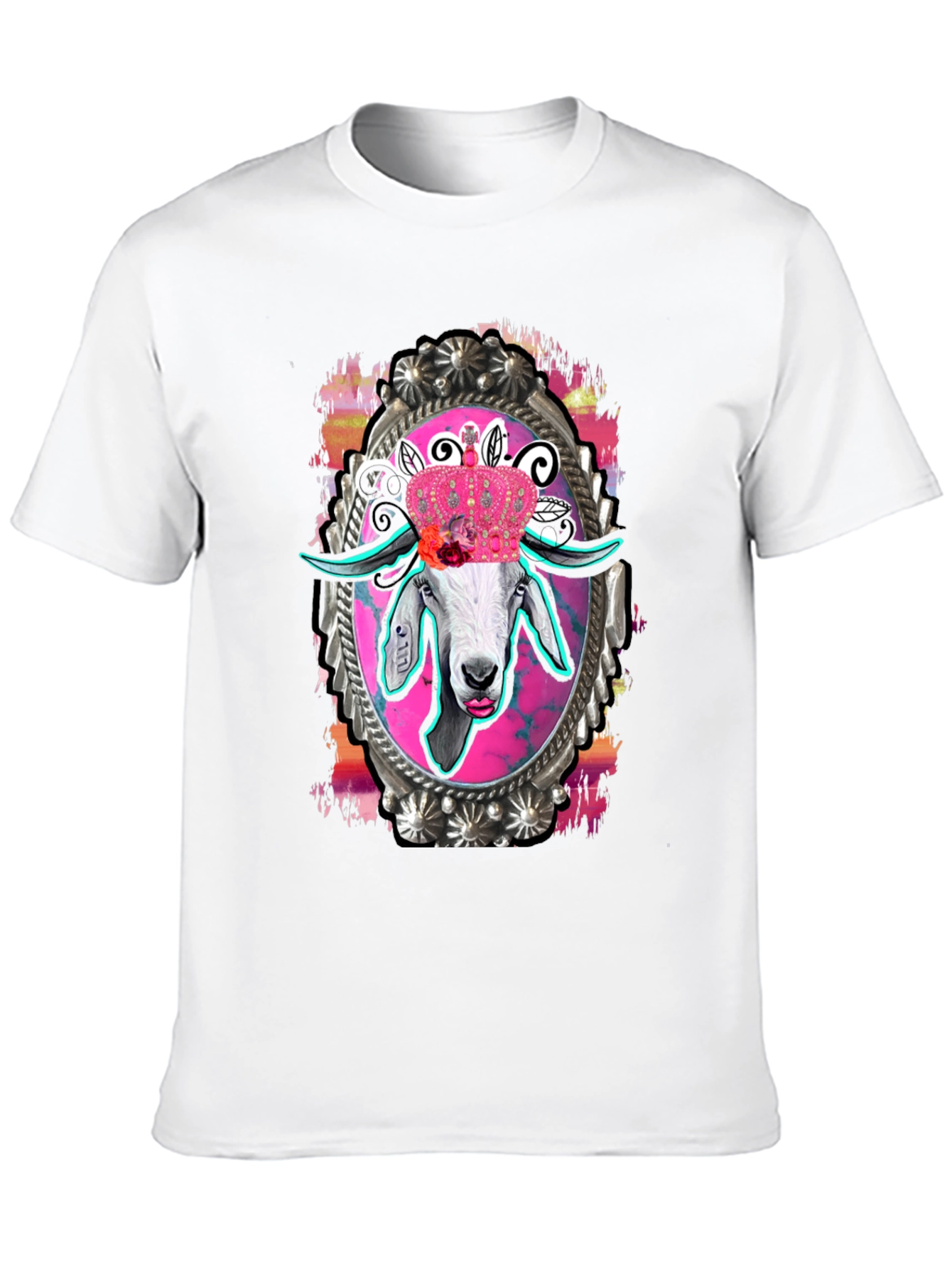 Goat Queen T-Shirt - Unique Graphic Tee
