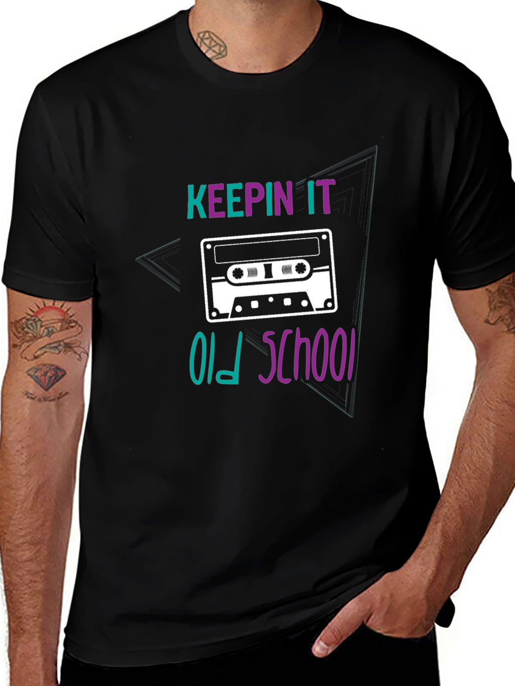 Keepin It Old School Graphic Tee