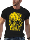 Skull Tech T-Shirt - Cyberpunk Style