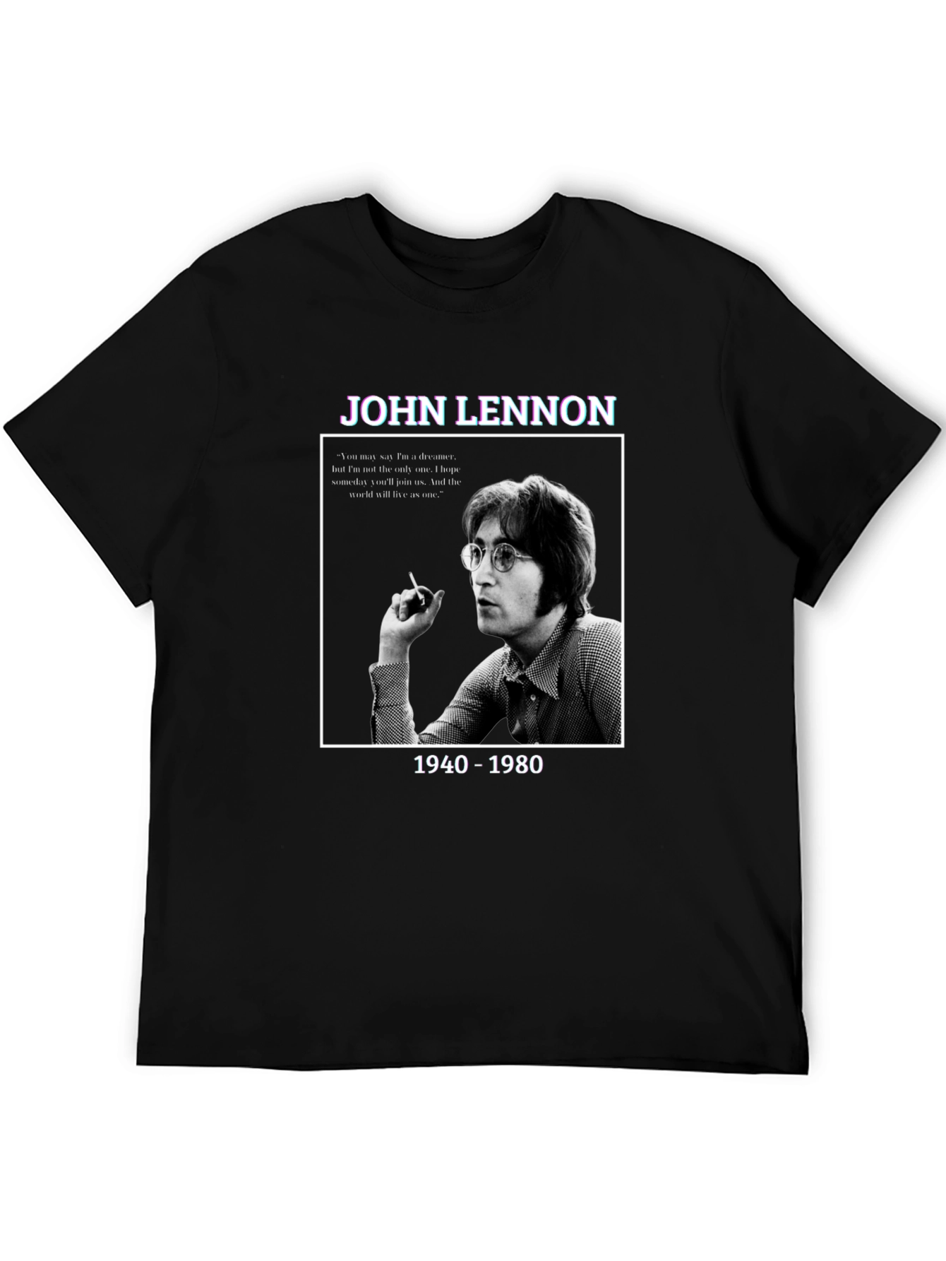 John Lennon T-Shirt - Imagine Graphic Tee