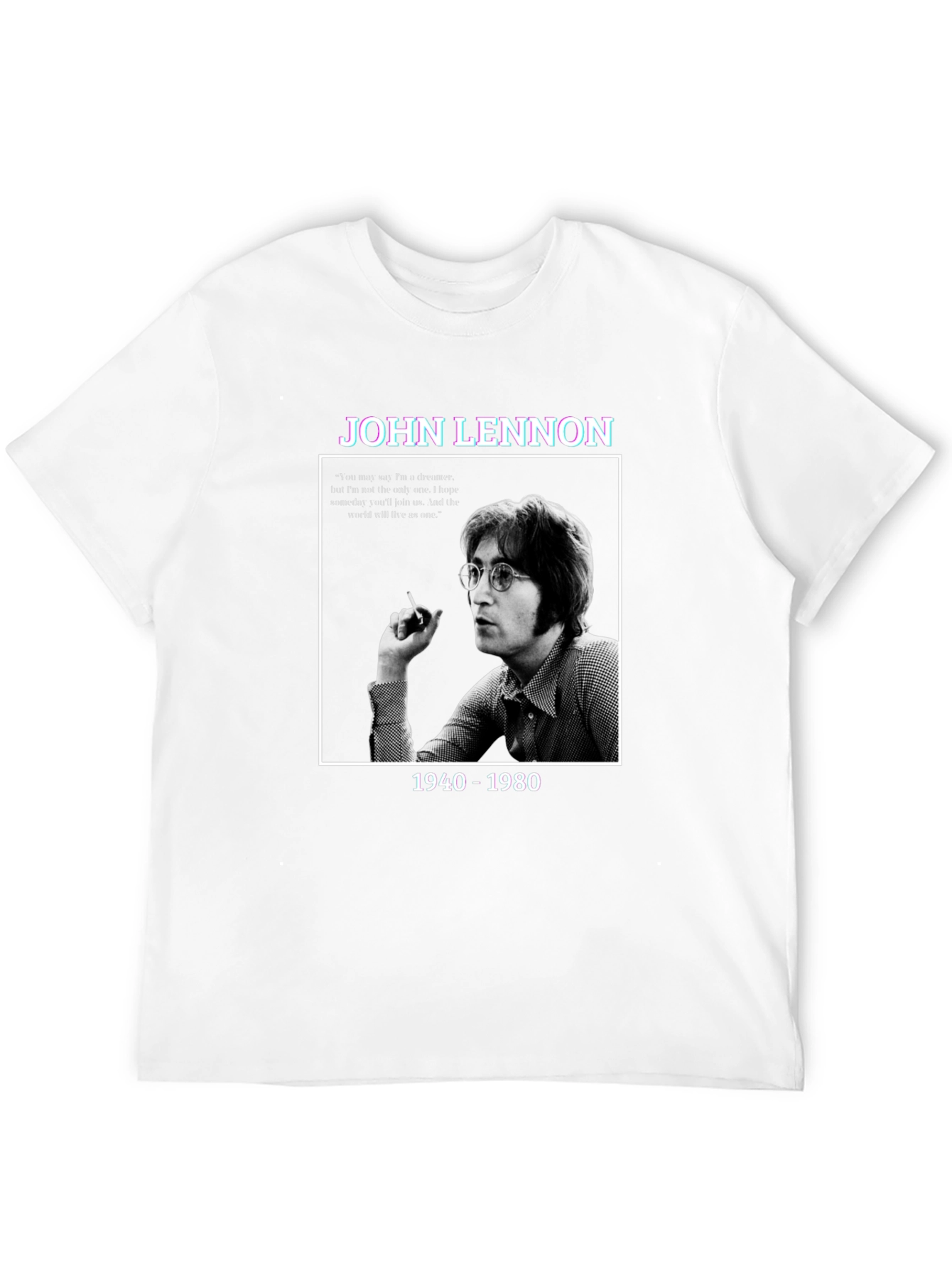 John Lennon T-Shirt - Imagine Graphic Tee