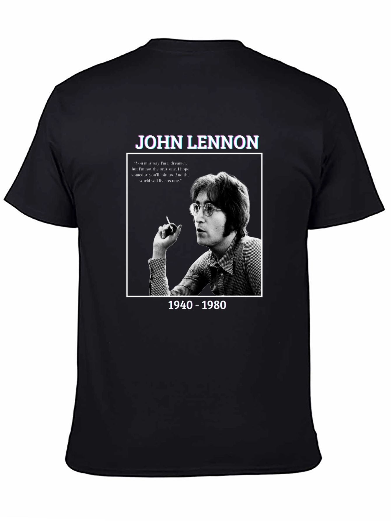 John Lennon T-Shirt - Imagine Graphic Tee