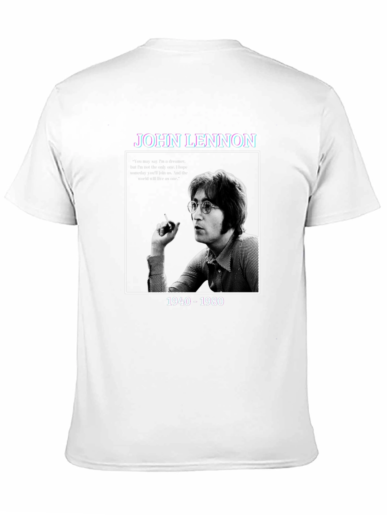 John Lennon T-Shirt - Imagine Graphic Tee