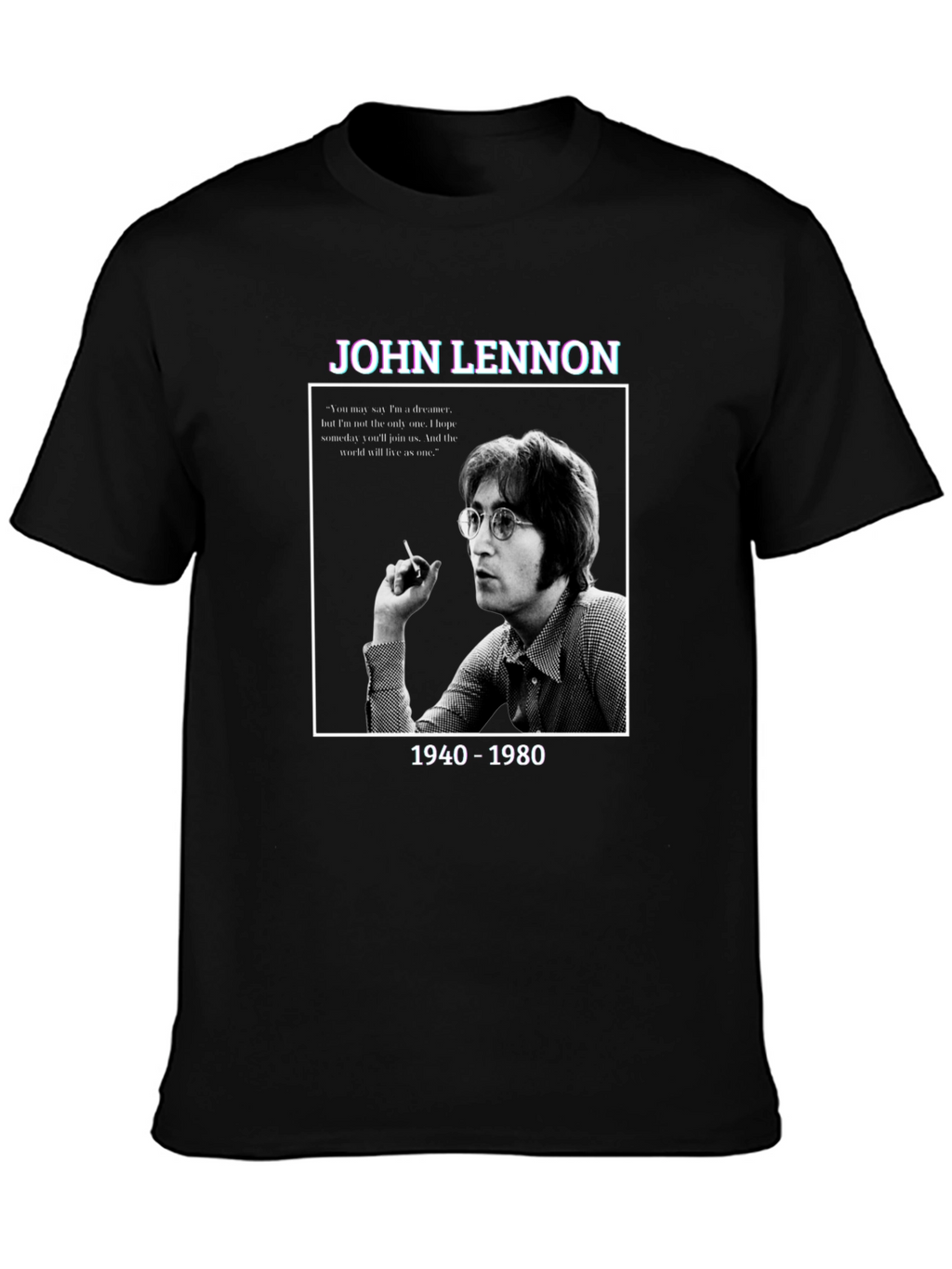 John Lennon T-Shirt - Imagine Graphic Tee