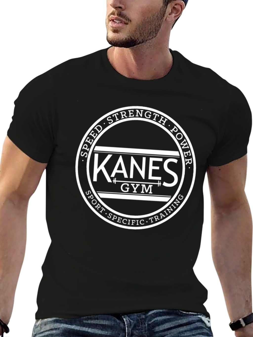 Kanes Gym T-Shirt - Speed Strength Power
