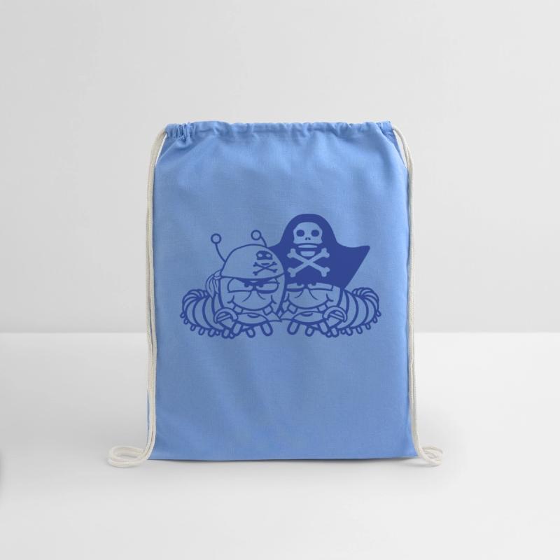 2 Evil Caterpillars Pirates Team Friends Comic Fun