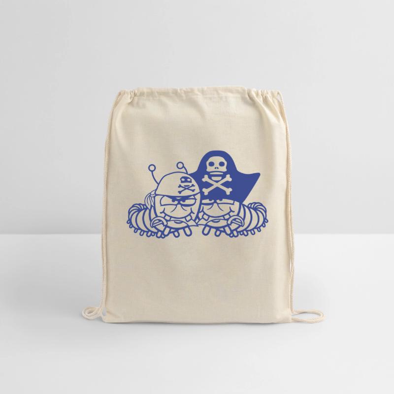 2 Evil Caterpillars Pirates Team Friends Comic Fun