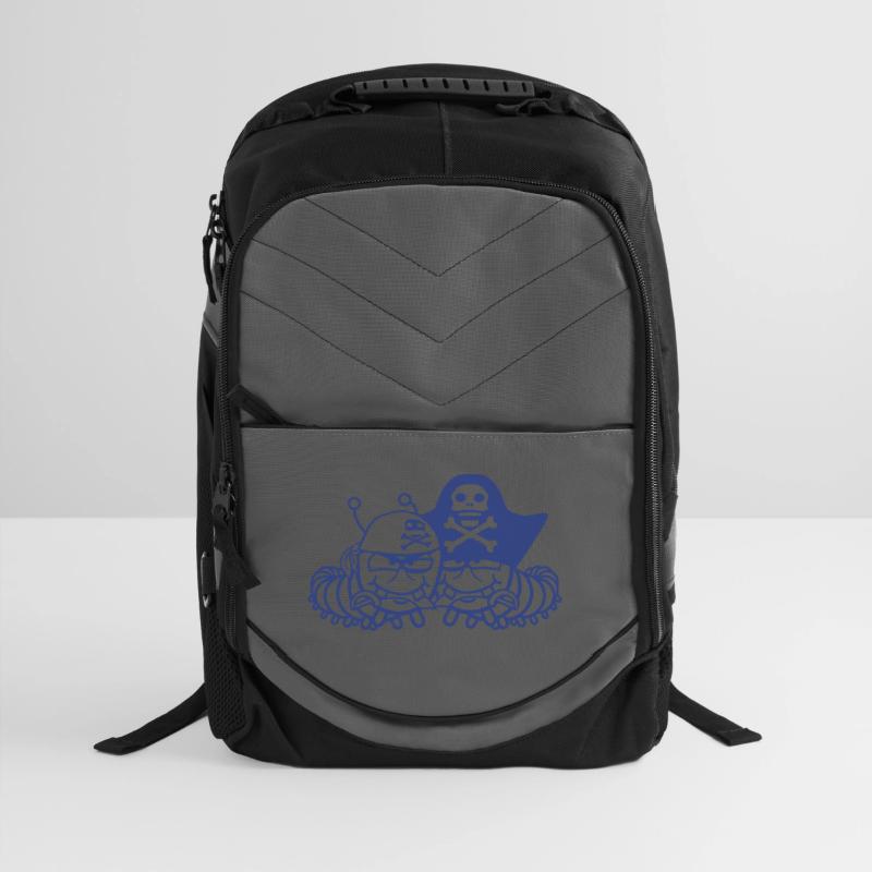 2 Evil Caterpillars Pirates Team Friends Comic Fun