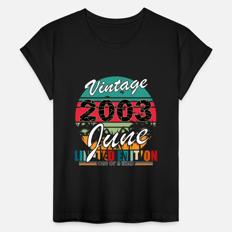 20th birthday June vintage 2003 gift idea