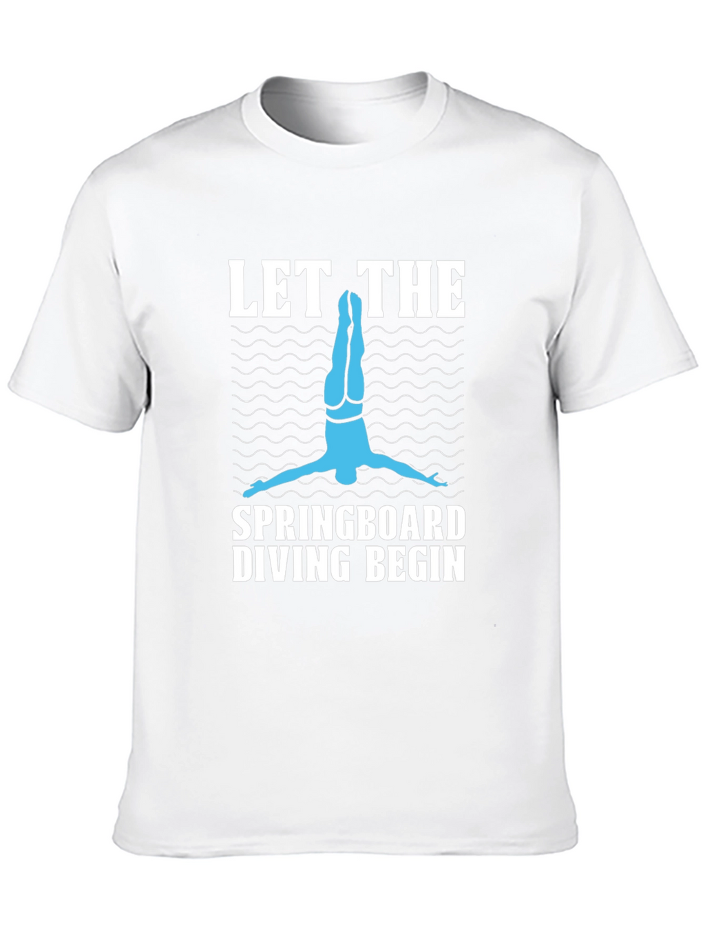 Springboard Diving Graphic Tee - Dive In!