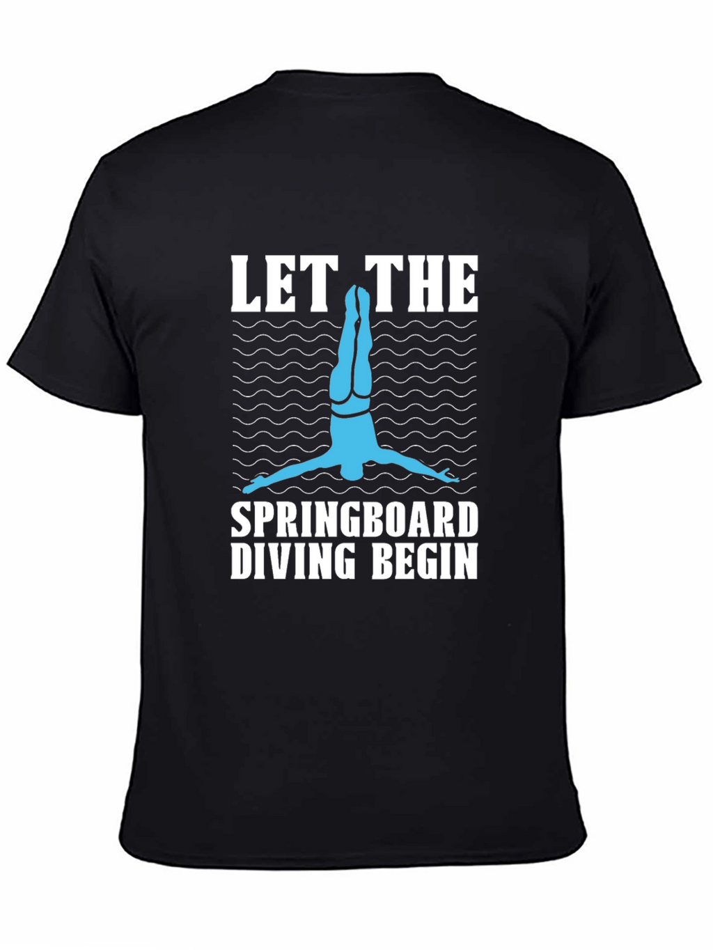 Springboard Diving Graphic Tee - Dive In!