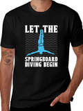 Springboard Diving Graphic Tee - Dive In!