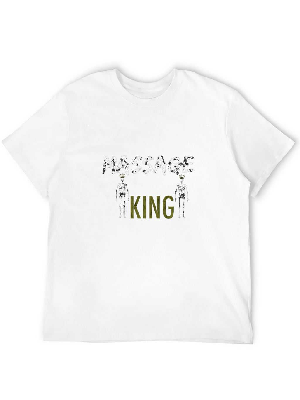 Massage King Black T-Shirt