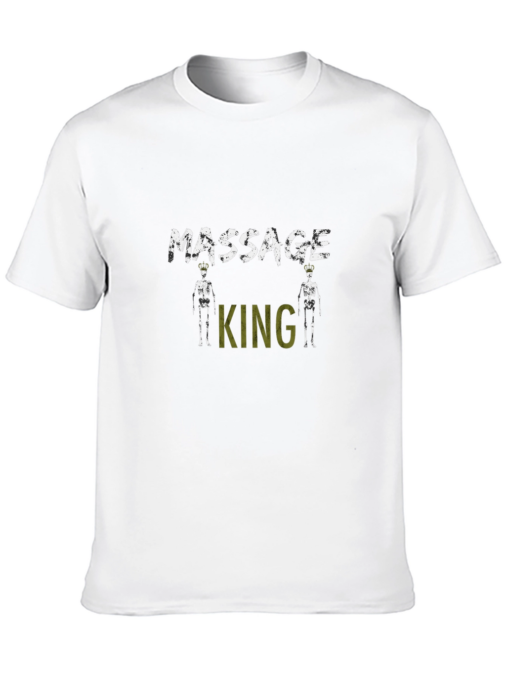 Massage King Black T-Shirt