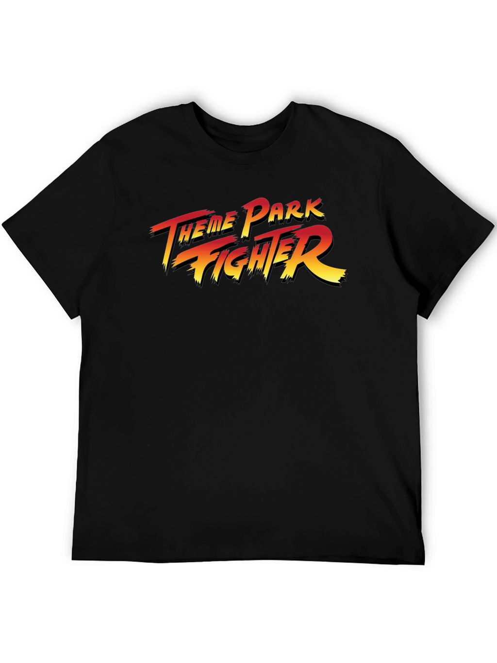 Theme Park Fighter Black Tee