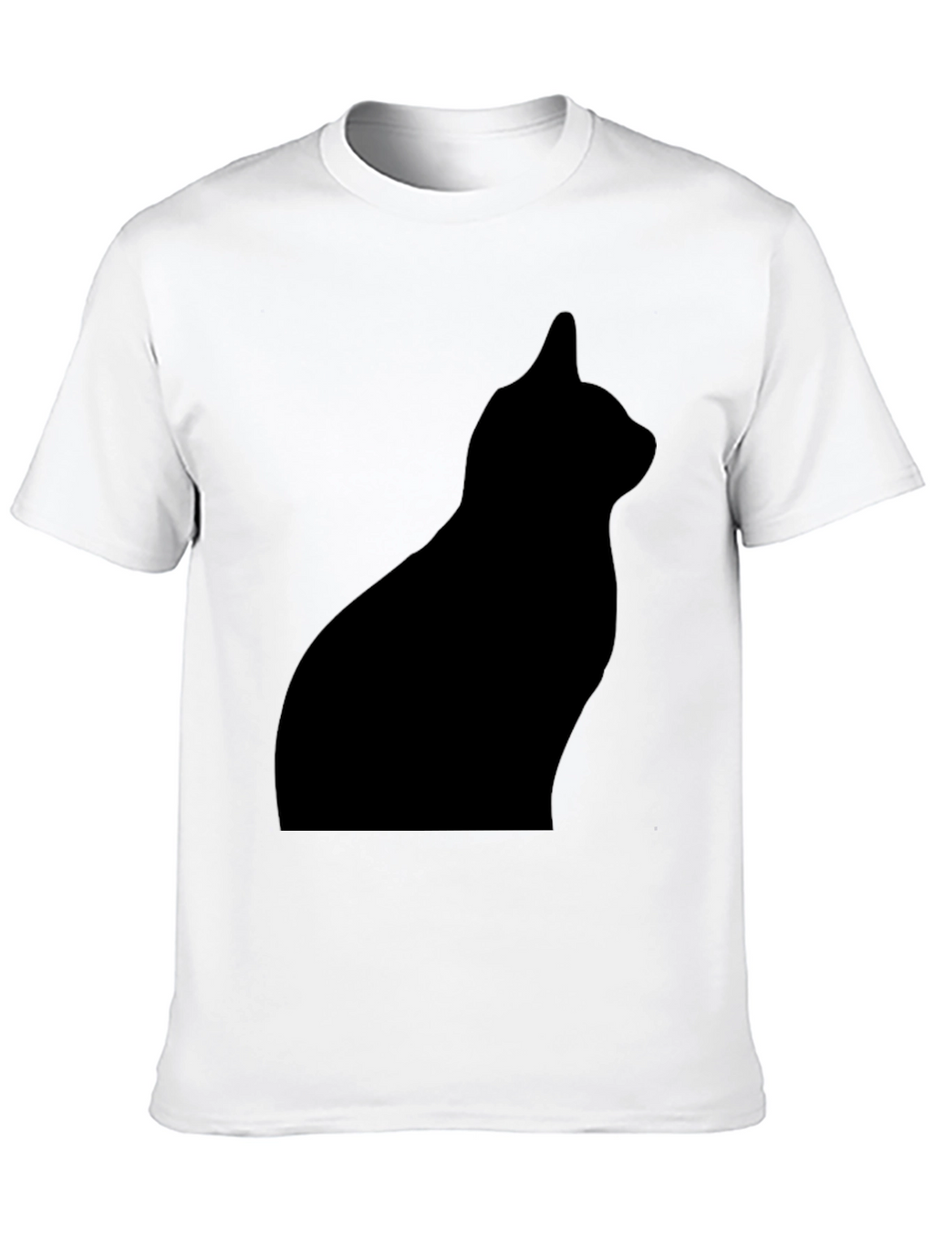 Black Cat Silhouette T-Shirt