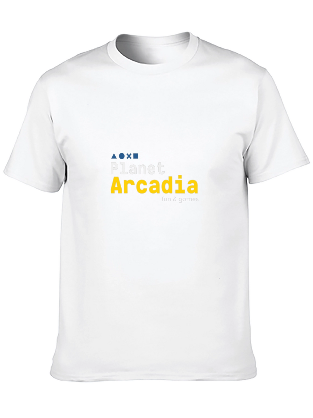 Planet Arcadia Black Graphic T-Shirt