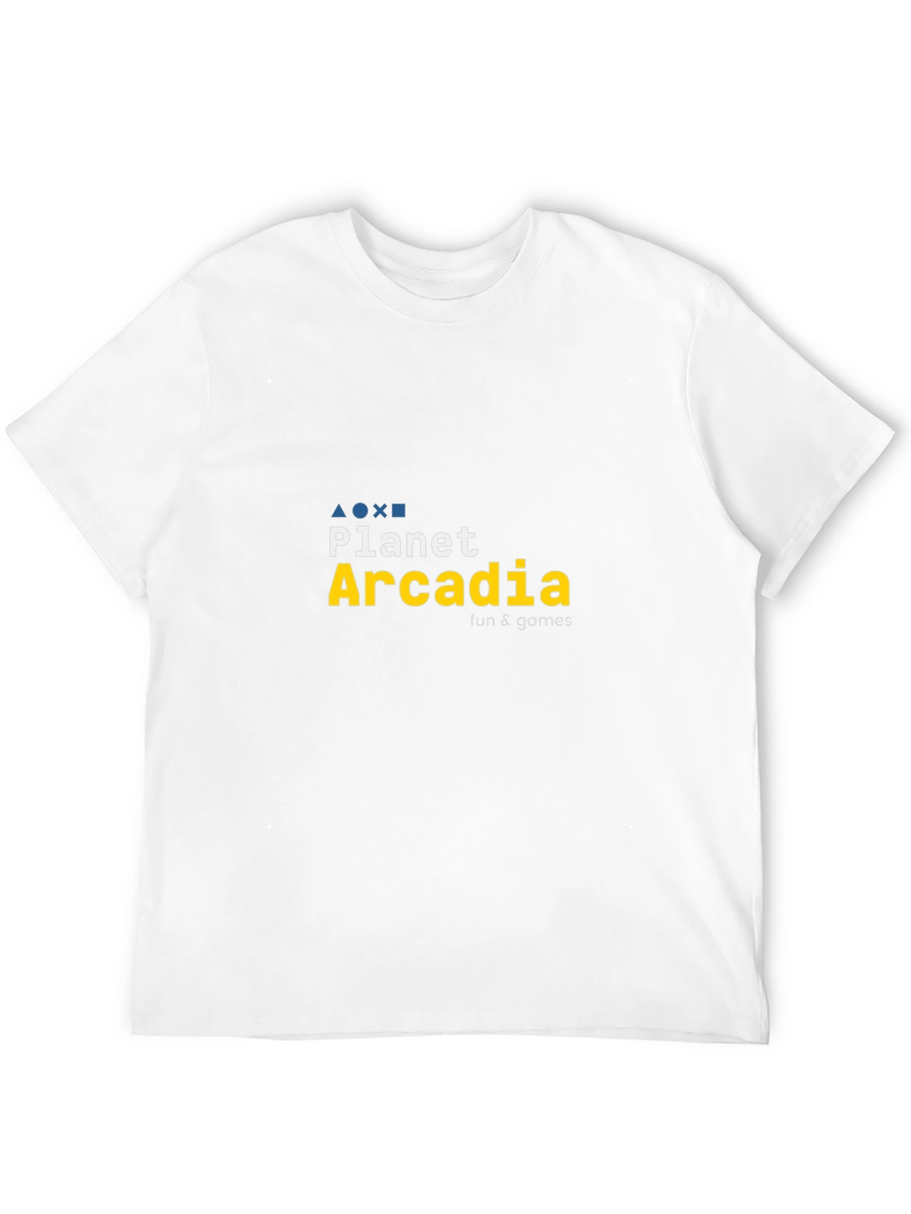 Planet Arcadia Black Graphic T-Shirt