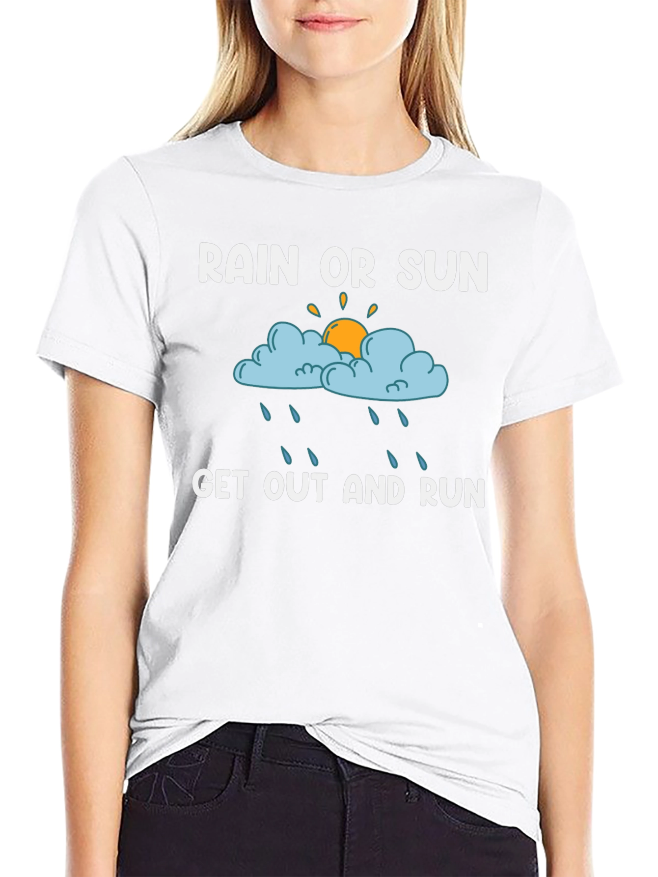 Rain or Shine Running T-Shirt