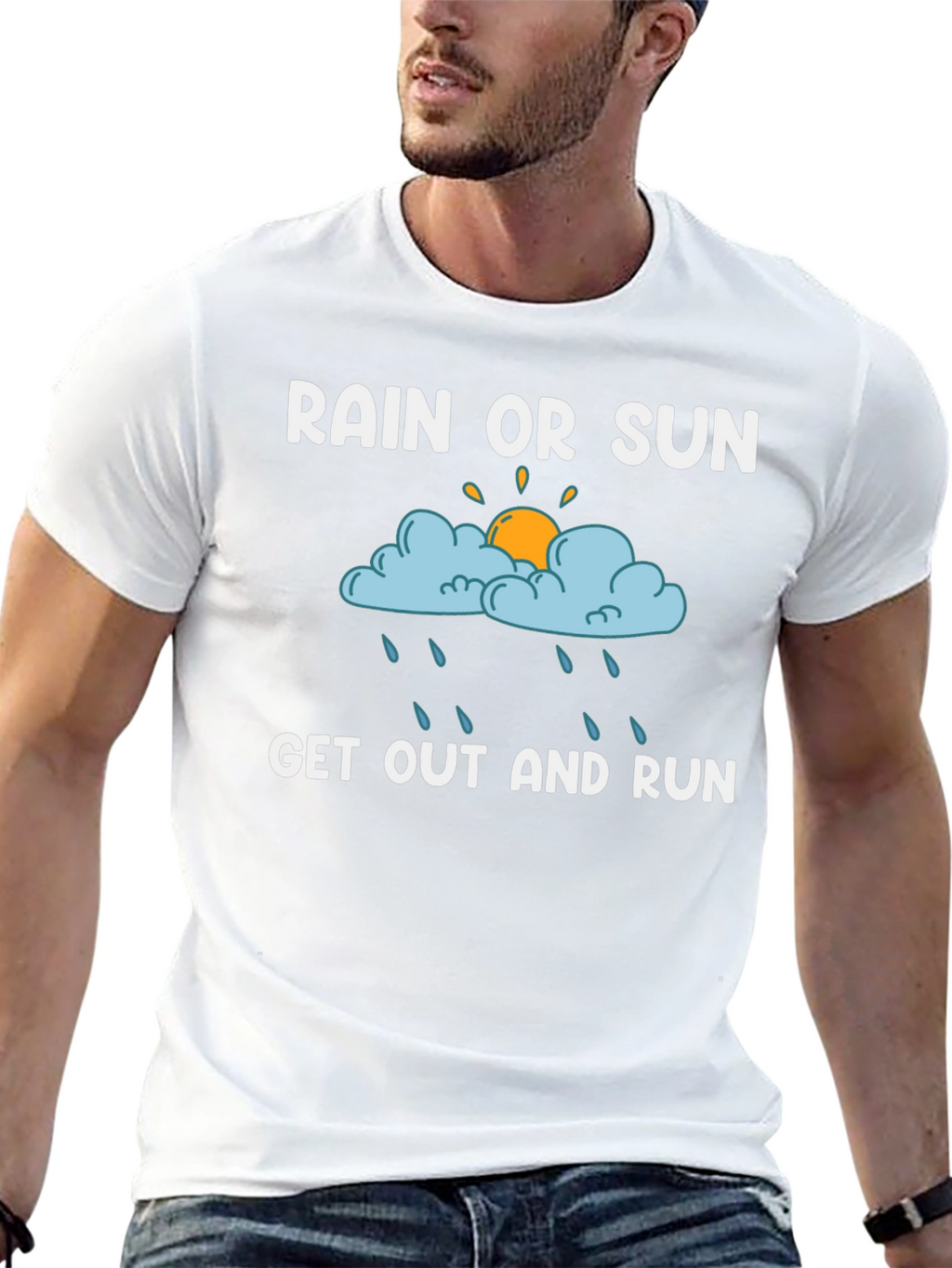 Rain or Shine Running T-Shirt