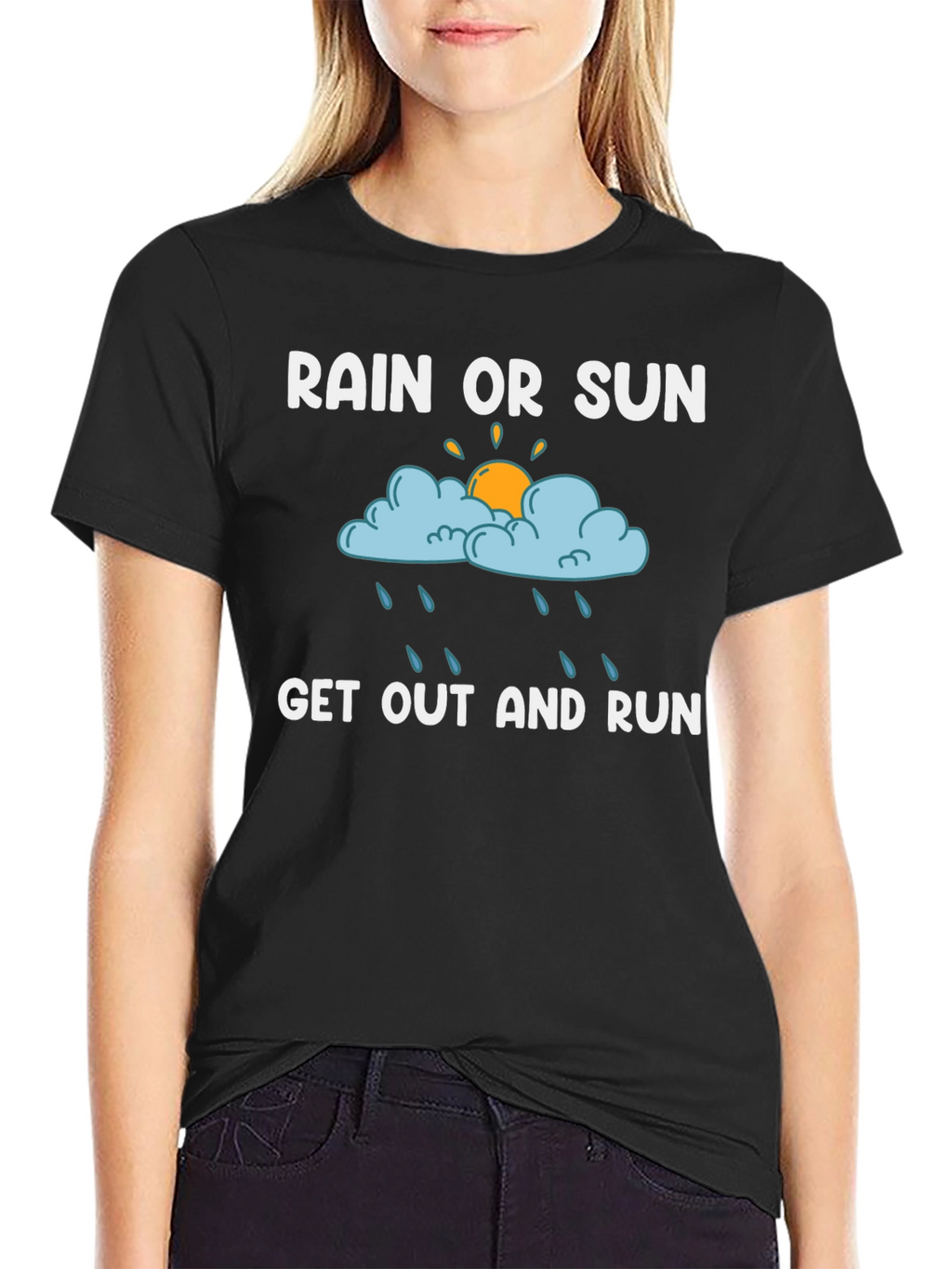Rain or Shine Running T-Shirt