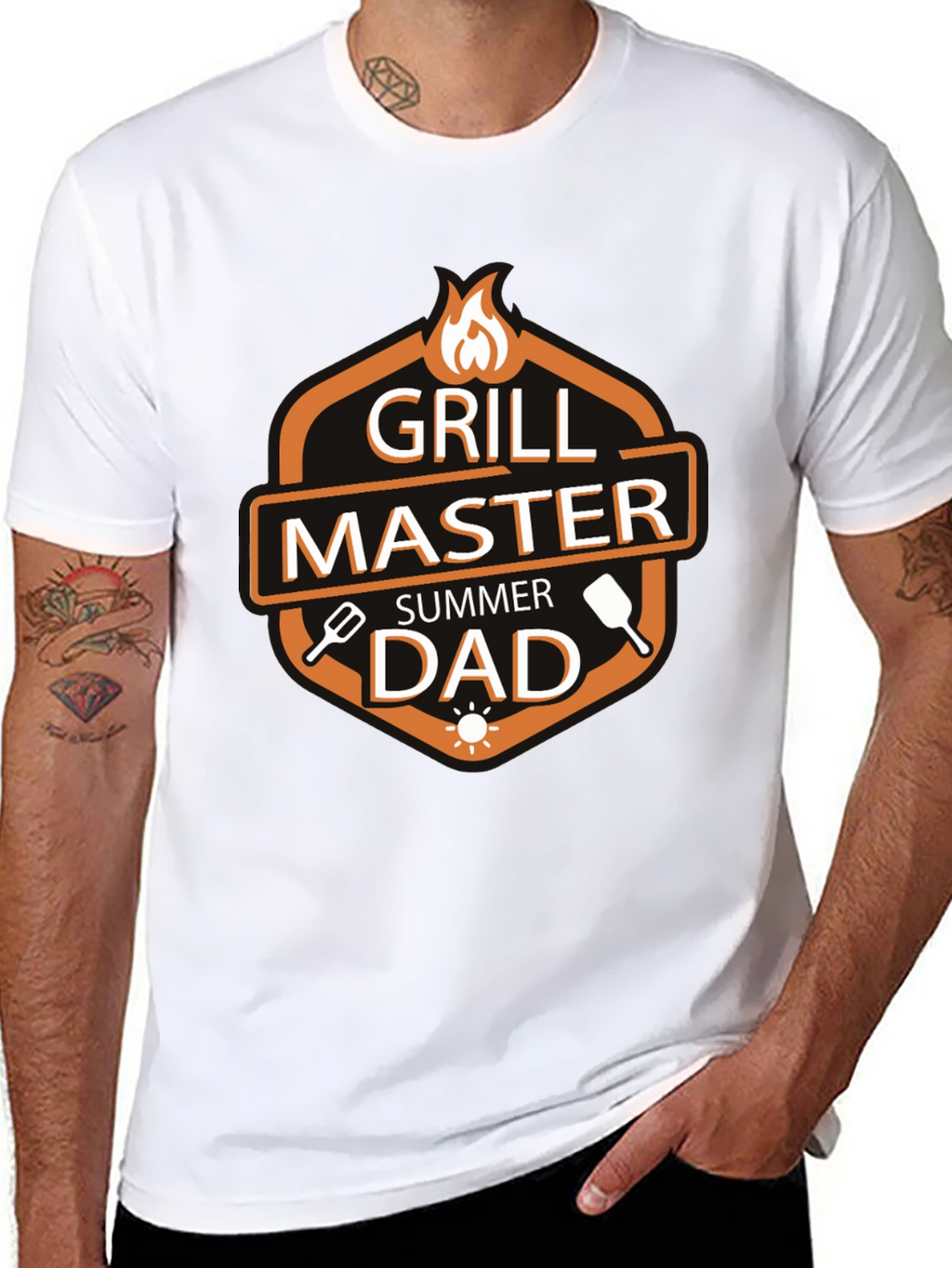 Grill Master Summer Dad T-Shirt