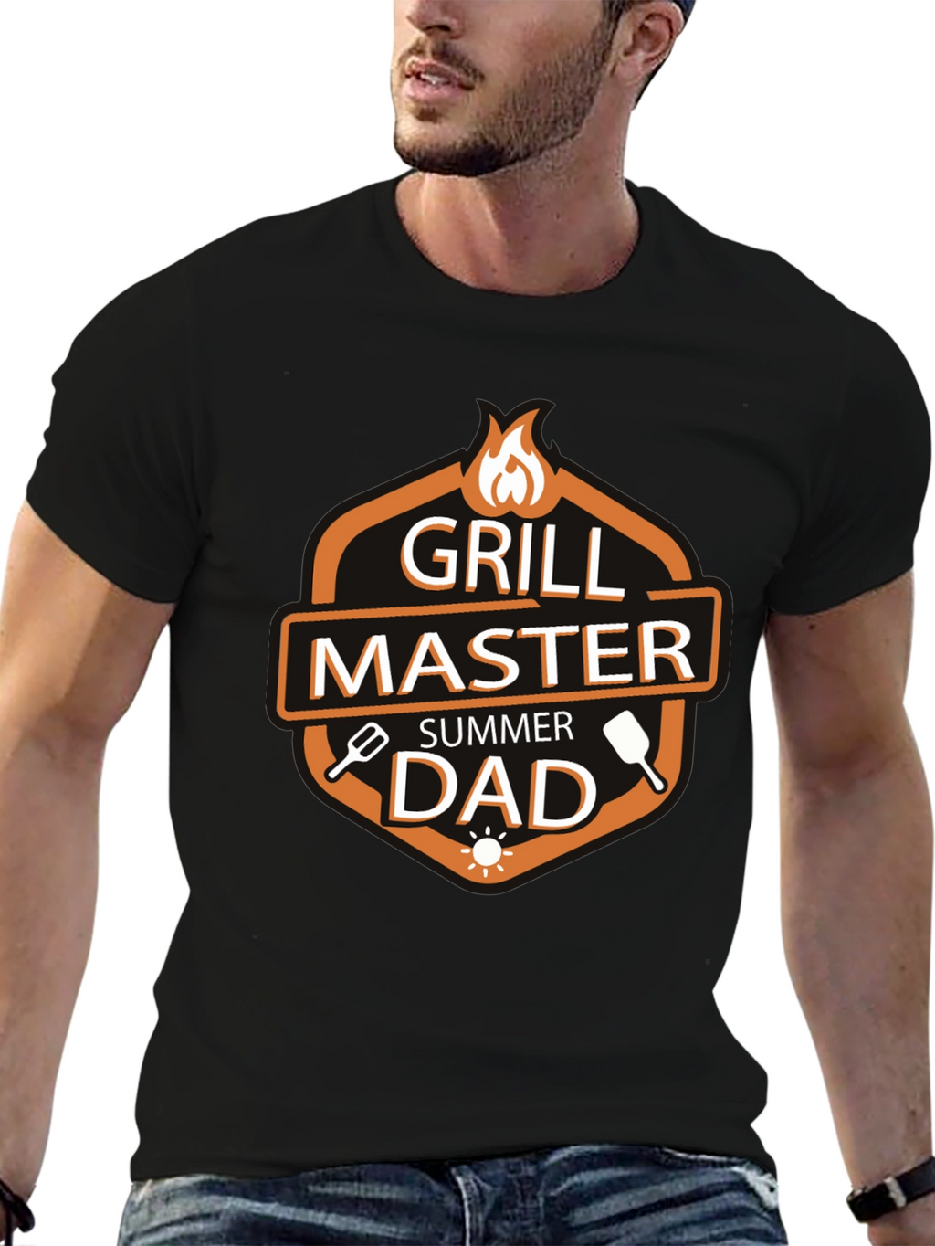 Grill Master Summer Dad T-Shirt