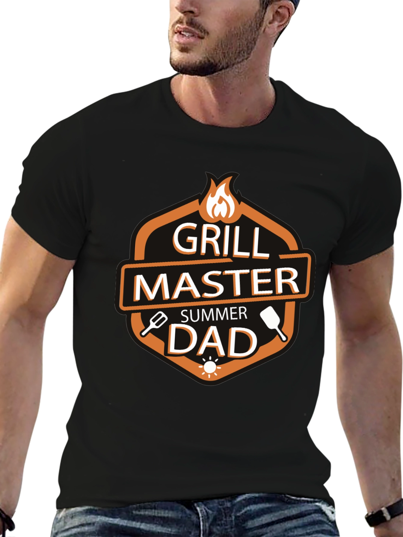 Grill Master Summer Dad T-Shirt