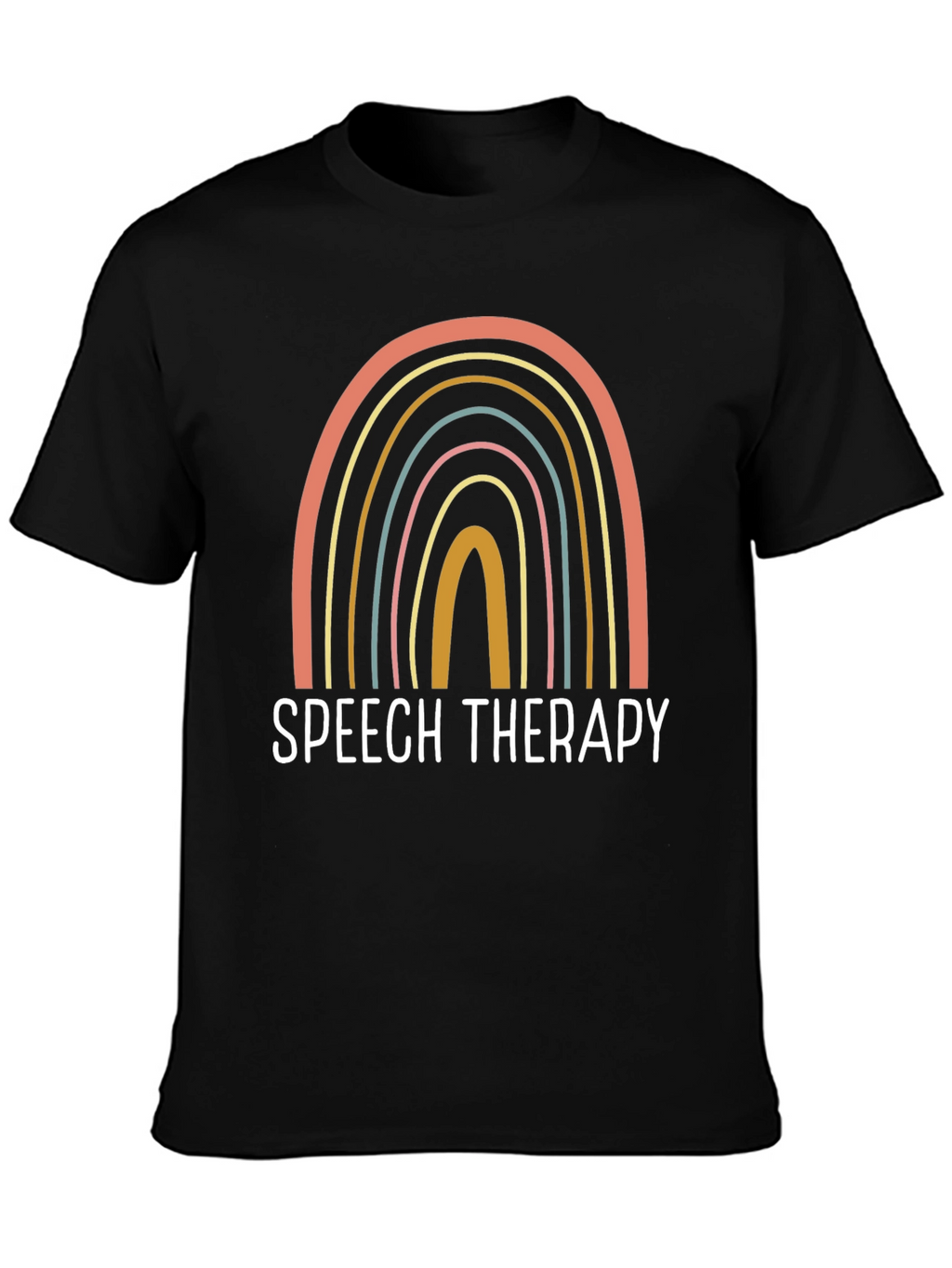 Speech Therapy Rainbow T-Shirt