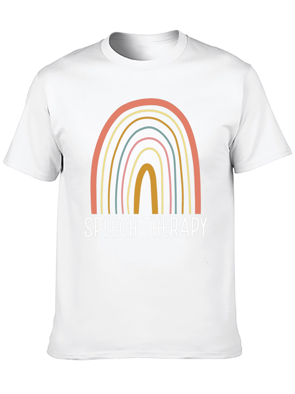 Speech Therapy Rainbow T-Shirt