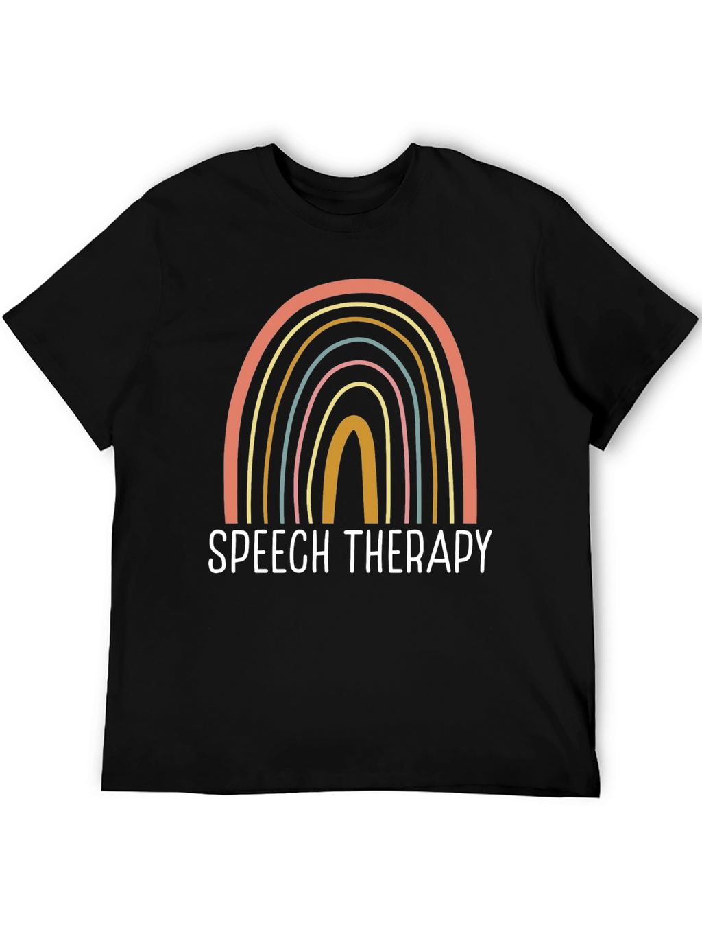 Speech Therapy Rainbow T-Shirt