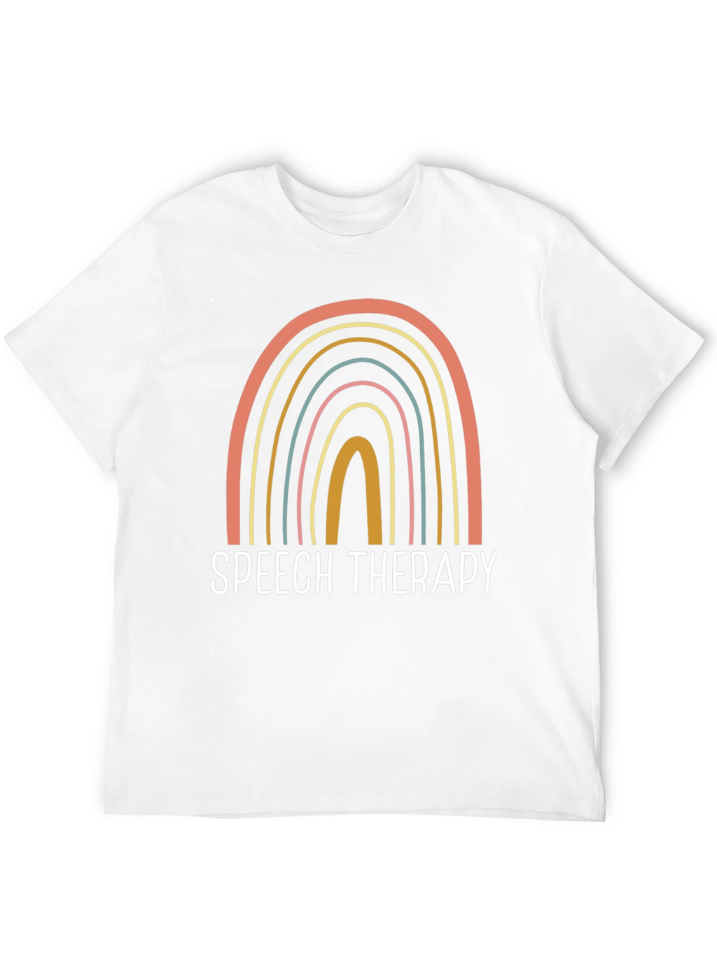 Speech Therapy Rainbow T-Shirt