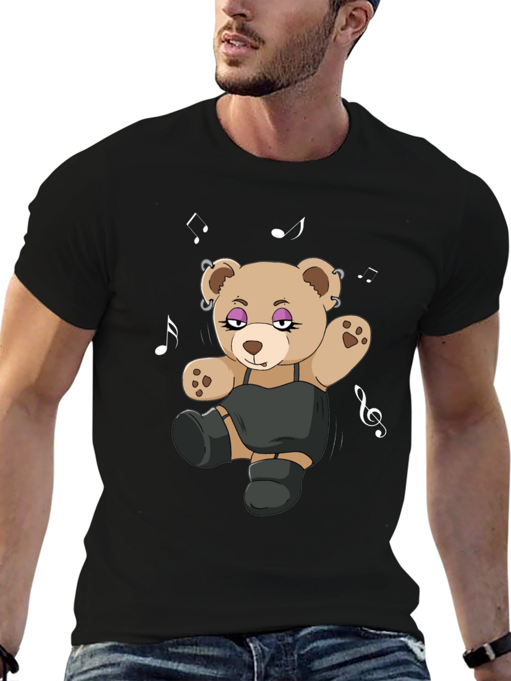 Teddy Bear Music T-Shirt - Fun & Unique Design