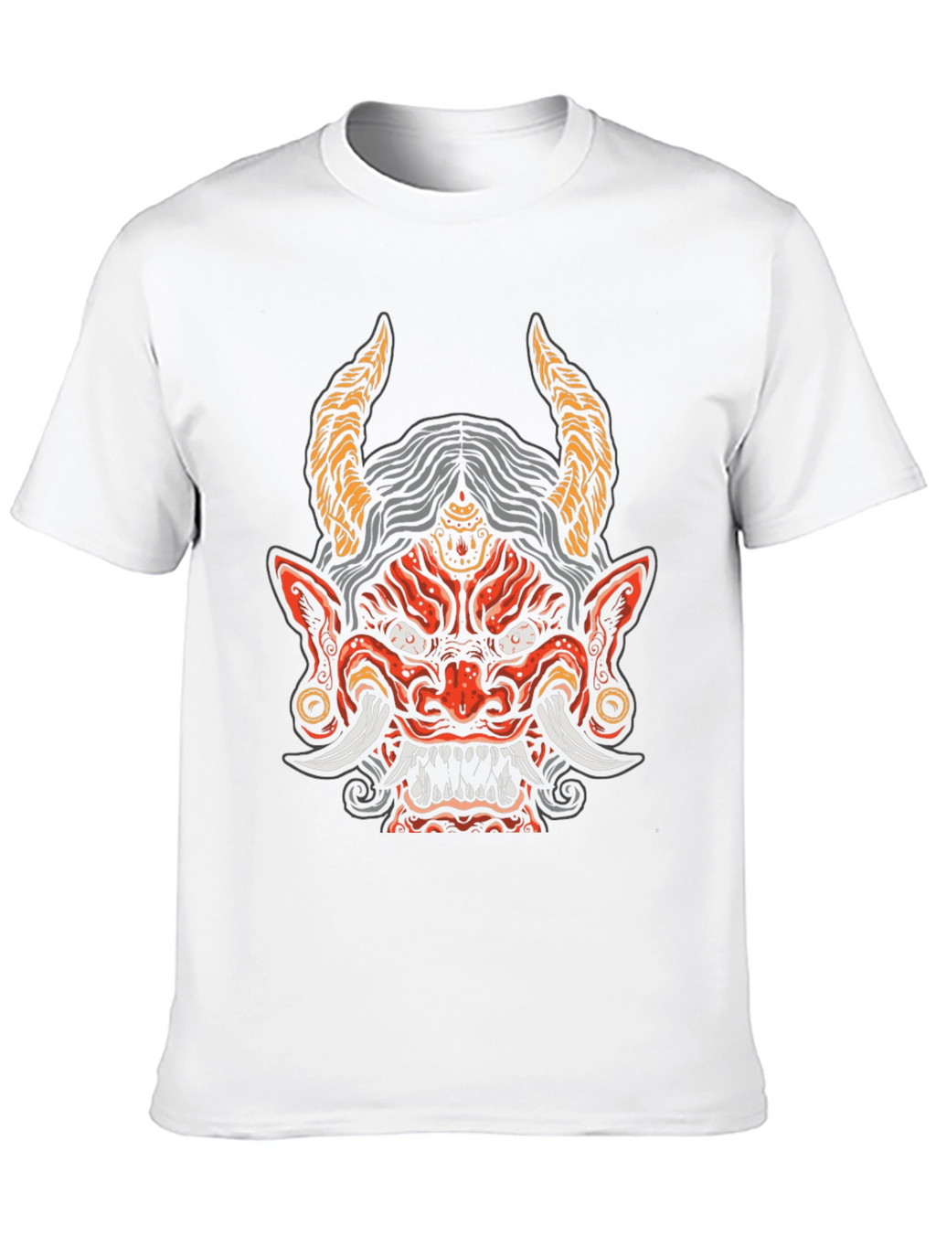 Demon Graphic Black T-Shirt