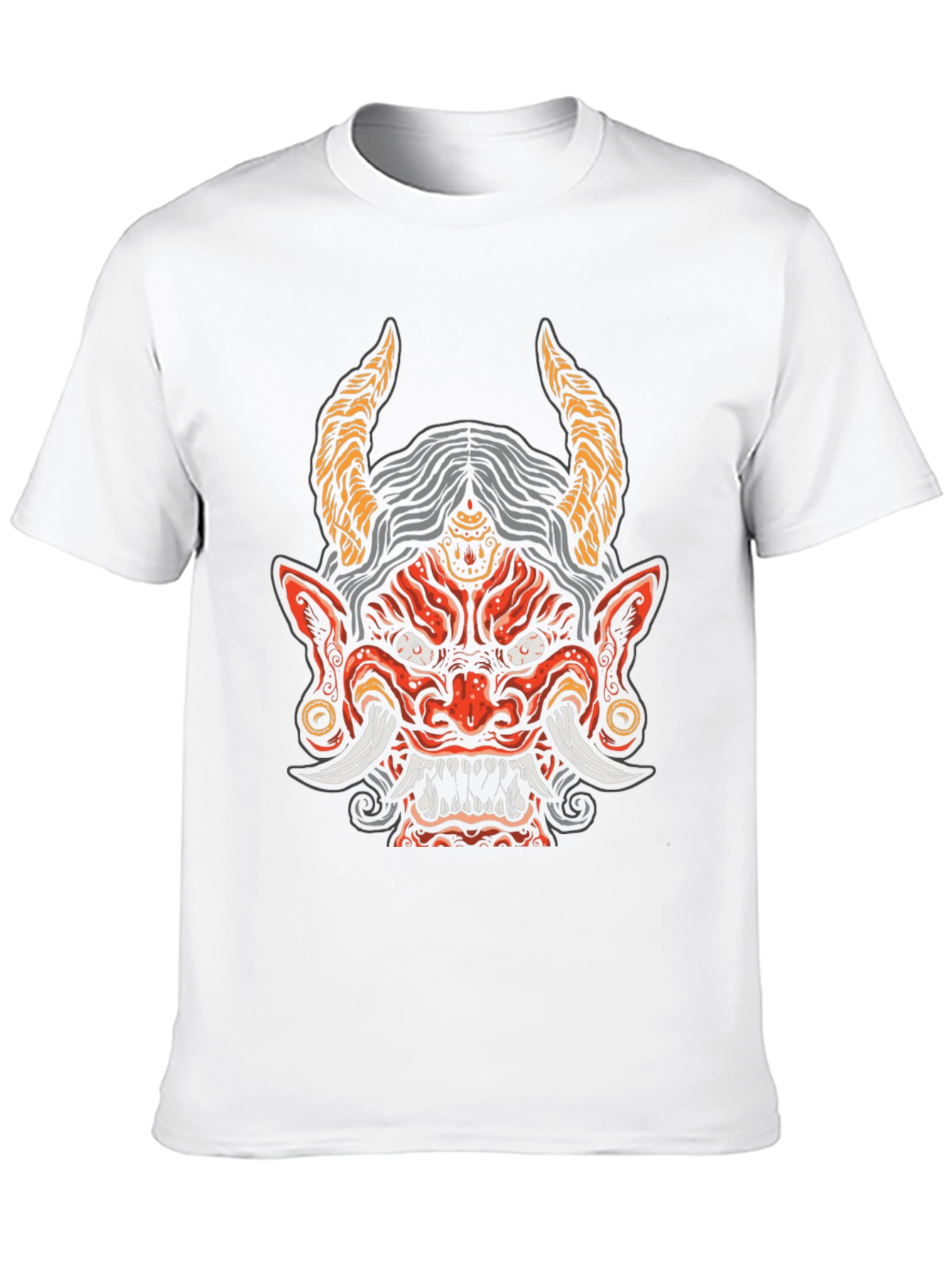 Demon Graphic Black T-Shirt